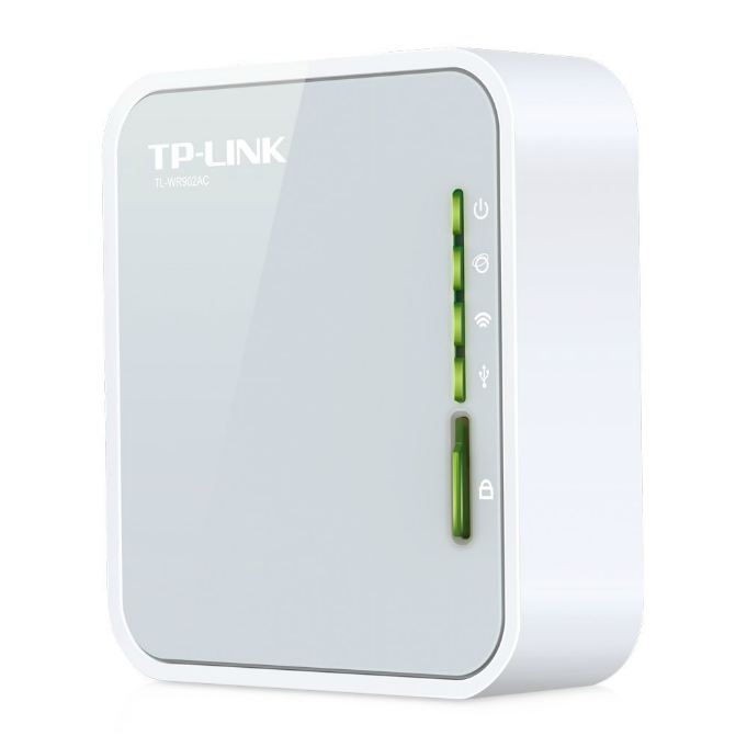 TP-Link AC750 Wireless Wi-Fi Travel Router (TL-WR902AC)