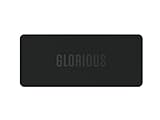 Glorious Sound Dampening Keyboard Mat (13.7 x 5.7 in.) - Compact Keyboard Deskpad - Non-Slip Rubber Base, Washable Cloth Surface, Durable Stitched Edges