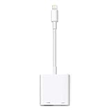 [Apple MFi Certified] Lightning to HDMI Adapter for iPhone, Digital AV Audio Dongle,1080P Sync Screen Cable with Lightning Charging Port for iPhone, iPad to TV/Projector/Monitor Need Power Supply