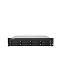 QNAP TS-832PXU-4G 8 Bay High-Speed SMB Rackmount NAS with Two 10GbE and 2.5GbE Ports (TS-832PXU-4G-US)