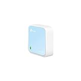 TP-Link N300 Wireless Portable Nano Travel Router(TL-WR802N) - WiFi Bridge/Range Extender/Access Point/Client Modes, Mobile in Pocket