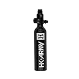 HK Army 13ci/3000psi Compressed Air HPA Paintball Tank Air System w/Regulator - Black