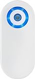 Power Gear Decoy Security Camera, Battery Operated, Flashing Blue LED Light, Easy to Install, Fake Surveillance, Home Protection, Indoor or Outdoor Security, White, 61867