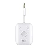 MEE audio Connect Air in-Flight Bluetooth Wireless Audio Transmitter Adapter for up to 2 AirPods / Other Headphones; Works with All 3.5mm Aux Jacks on Airplanes, Gym Equipment, TVs, & Gaming Consoles