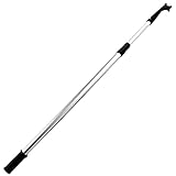 MARINE CITY Heavy Duty Deluxe Telescoping Aluminum Boat Hook (Adjustable from 42 to 92 Inches) for Boats – Marines – Yachts – Kayaks (Pack of 1)