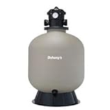 Doheny's Pool Pro Sand Filter for Inground Swimming Pools | 22' Sand Filter w/Valve | Ideal for Pools Up to 23,520 Gallons | Keep Your Inground Pool's Water Clear and Fresh