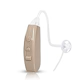 BLJ Hearing Amplifier with Batteries for Adults and Seniors, Digital Sound Amplifier Device to Assist and Aid Hearing, Lightweight with Digital Noise Reduction and Feedback Cancelling