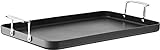 Cuisinart Double Burner Griddle, Chef's Classic Nonstick Hard Anodized, Stainless Steel, 655-35