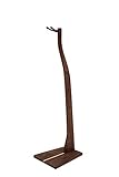 Zither Wooden Cello Stand - Handcrafted Solid Walnut Wood Floor Stands, Made in USA