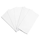 Organic Cotton Tea Towels for Embroidery - Blank Flour Sack Dish Towels for Embroidery - Perfect White Kitchen Towels for Embroidery and Crafts to Customize and Personalize - 27'x27' (White - 5 Pack)