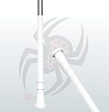 Spyder Grypz Pro Lacrosse & Hockey Grip Faster Shot Speed No Adhesive Durable (Arctic White)