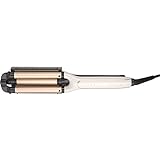 Remington 4-in-1 Adjustable Waver With Pure Precision Technology, Deep Waver for Multiple Styles, Cream