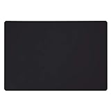 Gartful Silicone Mats for Kitchen Counter, Large Silicone Countertop Protector 25' by 17', Nonskid Heat Resistant Desk Saver Pad, Multipurpose Mat, Placemat, Black