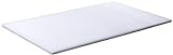 Plastic Cutting Board 18x30 1/2' Thick White, NSF Approved Commercial Use