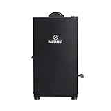 Masterbuilt® 30 Inch Digital Electric Vertical BBQ Smoker with 710 Cooking Square Inches, Digital Control Board, Side Woodchip Loader, in Black, Model MB20071117