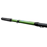 Lew's Crappie Thunder Telescopic Rod, 12-Foot 4-Piece Fishing Rod, Light Power, Fast Action, Premium Fiberglass Blank, EVA Foam Handle, Crappie Thunder Green