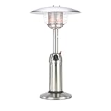 Briza Tabletop Propane Patio Heater (Stainless Steel)