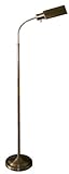 daylight24 402051-07 Natural Daylight Battery Operated Cordless Floor Lamp, Antique Brass