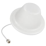 Dome Ceiling Antenna, XRDS-RF OmniDirectional Indoor Antenna 3G/4G/GSM/LTE High Performance Wide Band Antenna with N-Female Connector for Cell Phone Signal Booster Router Gateway (698 to 2700 MHz)