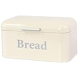 Breadbox For Kitchen Countertop Modern European Style Simple Flip Lid Bread Container, Tabletop Baked Cosmetics Storage Box, Entrance Art Decoration (Color : Off-white, Size : 30 * 18 * 15.5cm)