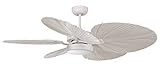 Lucci Air Bali 52'' DC Ceiling Fan with Light in Antique White, 21065401