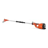 Husqvarna 120iTK4-P Cordless Electric Pole Saw with Battery and Charger Included, Low-Noise Battery Hedge Trimmer with Adjustable Telescopic Tube (Up to 13 Feet)