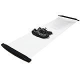 Pro Guard Hockey Slide Board with Booties, Workout Sliding Mat for Training, Exercise, Fitness, Includes Carrying Case, 6 Feet Length x 20-Inches Wide. (9040)