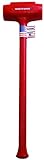 Trusty-Cook - Polyurethane Dead Blow Hammer (144 oz, Red)