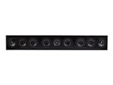 Monolith M-OW3 THX Certified Select LCR On Wall Speaker (Each) High Performance Audio, Built in Keyhole Mount, Concentric Drivers, Slim Cabinet,Black