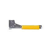 Arrow HT50 Heavy Duty Hammer Tacker, Chromed-Steel Manual Stapler with Sure-Grip Handle, Dual-Capacity Rear-Load Magazine, Fits 5/16”, 3/8', or 1/2' Staples
