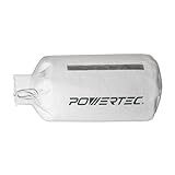 POWERTEC 70334 Dust Filter Bag for Wall Mount Dust Collectors, 1 Micron, For Grizzly, Shop Fox, Rockler Delta, Wen, and POWERTEC DC5371/ 5372