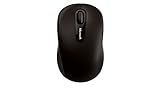 Microsoft Bluetooth Mobile Mouse 3600 - Black. Comfortable design, Right/Left Hand Use, 4-Way Scroll Wheel, Wireless Bluetooth Mouse for PC/Laptop/Desktop, works with for Mac/Windows Computers