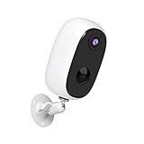 Security Cameras Wireless Outdoor, 1080P HD Battery-Powered Smart Home Security Cam with PIR Motion Sensor, Night Vision, 2-Way Audio, IP65 Waterproof for Outdoor/Indoor Surveillance