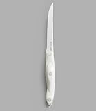 CUTCO Model 1761 White (Pearl) Boning Knife with High Carbon Stainless 6.1' Straight edge blade and 5.5' handle in factory-sealed plastic bag.