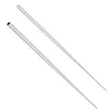 NewkeepsR 2PCS-14G(1.6mm) 316L Steel Calor Style Taper Insertion Pin for Ear/Navel/Nipple/Lip/Tongue Stretcher, Body Piercing Stretching Kit Assistant Tool