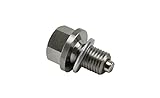Votex - Stainless Steel Neodymium Magnetic Oil Drain Plug fits Westinghouse iGen4500DF Generator - Made in USA