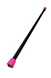 Signature Fitness Total Body Workout Weighted Bar Weighted Workout Bar Weighted Exercise Bar, 5-Pounds, 48'