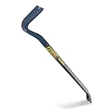 ESTWING Gooseneck Wrecking Bar PRO - 36' Pry Bar with Angled Chisel End & Forged Steel Construction - EWB-36PS