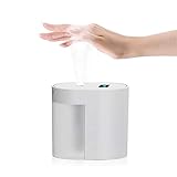 Gelmaza Automatic Hand Sanitizer Dispenser, Touchless Alcohol Sanitizer Dispenser, USB Rechargeable 360-Degrees Spray Sanitizing Small Portable Sterilizer Suitable for Home, Kitchen, Bathroom, Office
