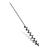 32' x 2' Extended Length Garden Auger Drill Bit for Planting Bulb & Bedding Plant Auger 100% Solid Barrel-No Need to Squat Post Hole Digger for 3/8' Hex Drive Drill- Earth Auger Bulb Planter Tool