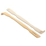 Slick- Bamboo Back Scratcher, 16.5”, 2 pcs, Back Scratcher for Men and Women, Wooden Back Scratcher Long Handle, Back Scratcher Bamboo, Wood Back Scratcher
