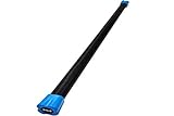 Signature Fitness Total Body Workout Weighted Bar Weighted Workout Bar Weighted Exercise Bar, 20-Pounds