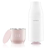 Befano Portable Bottle Warmer Thermostat Milk Heater for Baby Milk Breastmilk or Formula Digital Display Perfect Temperature Travel Friendly