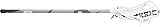 STX Lacrosse Women's Fortress 300 Complete Stick with Head, Handle & Strung, White/Grey