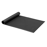 Amazon Basics High Density Floor Mat for Exercise Equipment or Treadmill, 2.5 x 6 Feet, Black