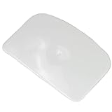 Chef Craft Classic Plastic Dough Scraper, 4 inches in height 5.5 inches in length, White