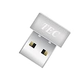 TEC TE-FPA3 Mini USB Fingerprint Reader Compatible with Windows 11 & 10, 360° Touch Speedy Matching Biometric Scanner for Password-Free Login and File Encryption
