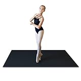 Artan Balance Dance Floor for Home, Studio, Stage Performance, or Outdoor Party, Smooth Flooring for Ballet, Jazz, or Tap Practice, Reversible Roll Out Dancing Mat for Kids and Adults