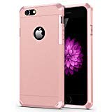 ImpactStrong for iPhone 6 / iPhone 6s Case, Heavy Duty Dual Layer Protection Cover (Rose Pink)