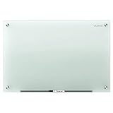 Quartet Non-Magnetic Glass Dry Erase White Board, 6' x 4' Whiteboard, Infinity Frameless Mounting, Frosted Surface (G7248F)